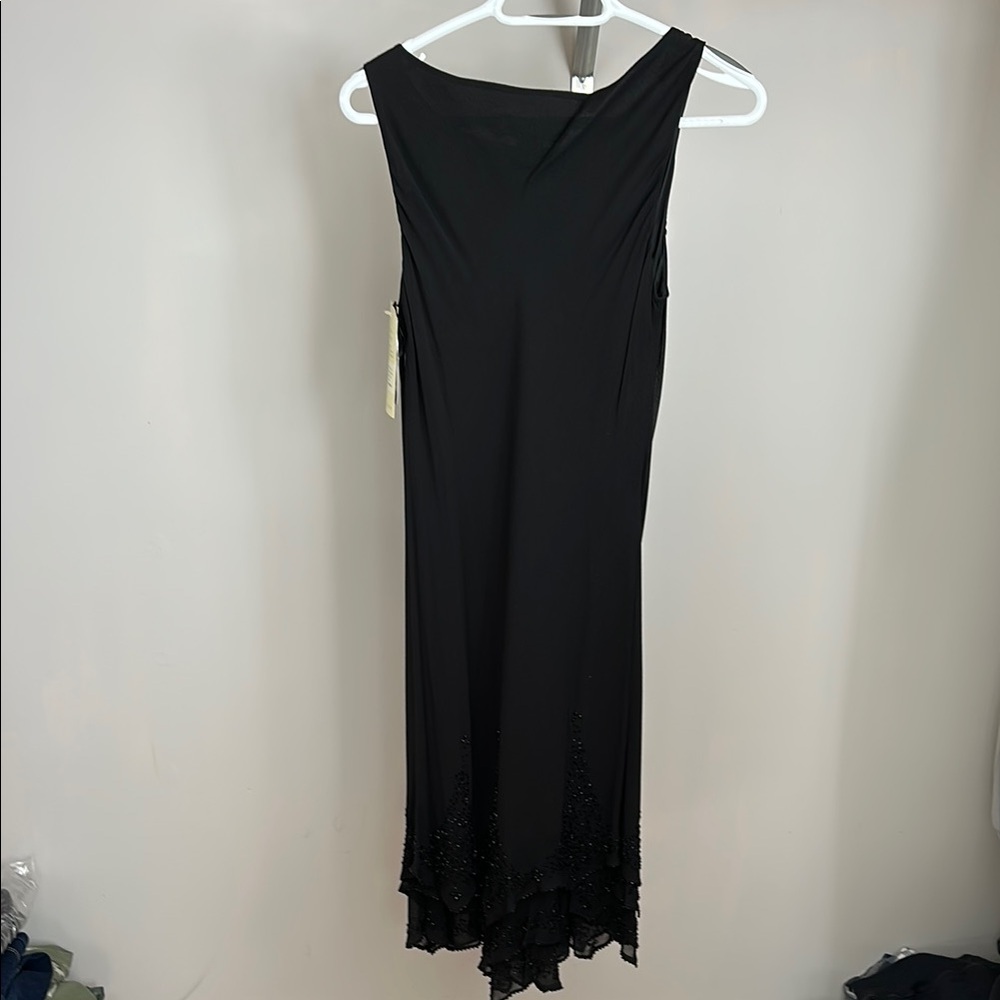 Elegant Black Sleeveless Dress